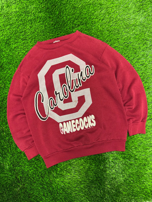 1991 University of South Carolina USC Gamecocks Vintage Graphic Crewneck (L)
