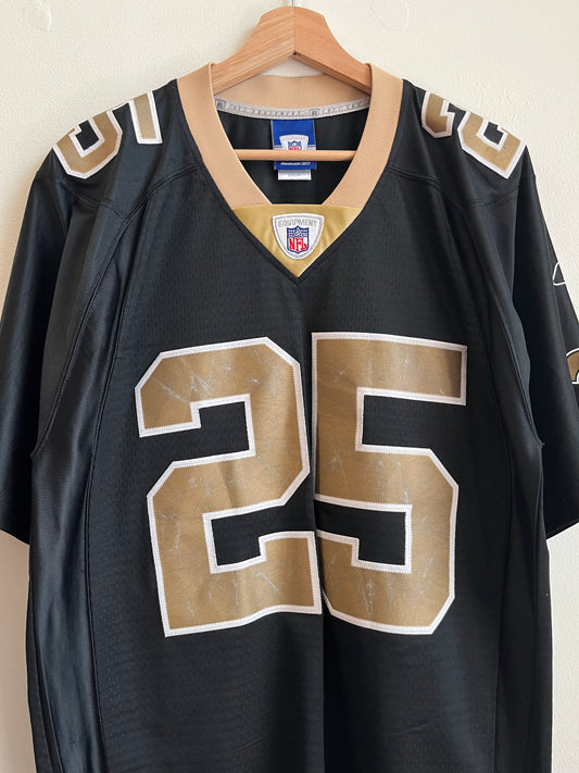 2000s New Orleans Saints Stitched Reggie Bush Reebok Jersey (S)