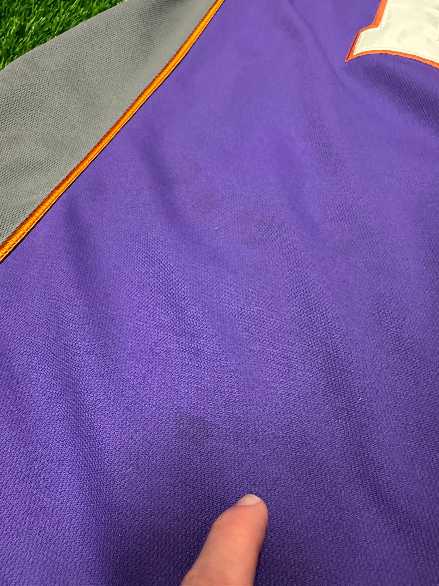 00s Phoenix Suns Steve Nash #13 Vintage Reebok NBA Oversized Jersey (XXL)