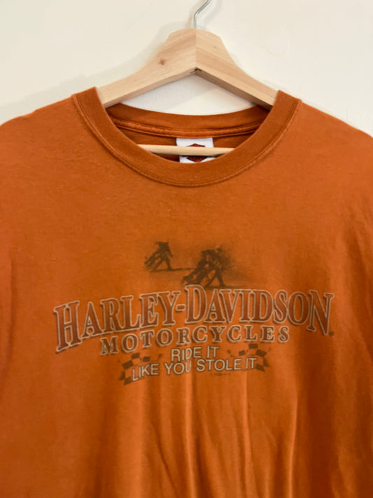 2009 Harley Davidson Smokin Orange Tee (XL)