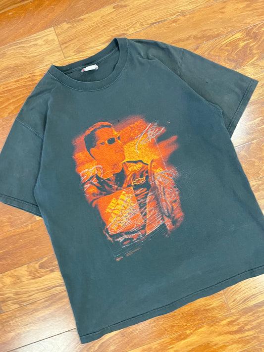 2005 Tony Stewart Faded Black Nascar Tee (XL)