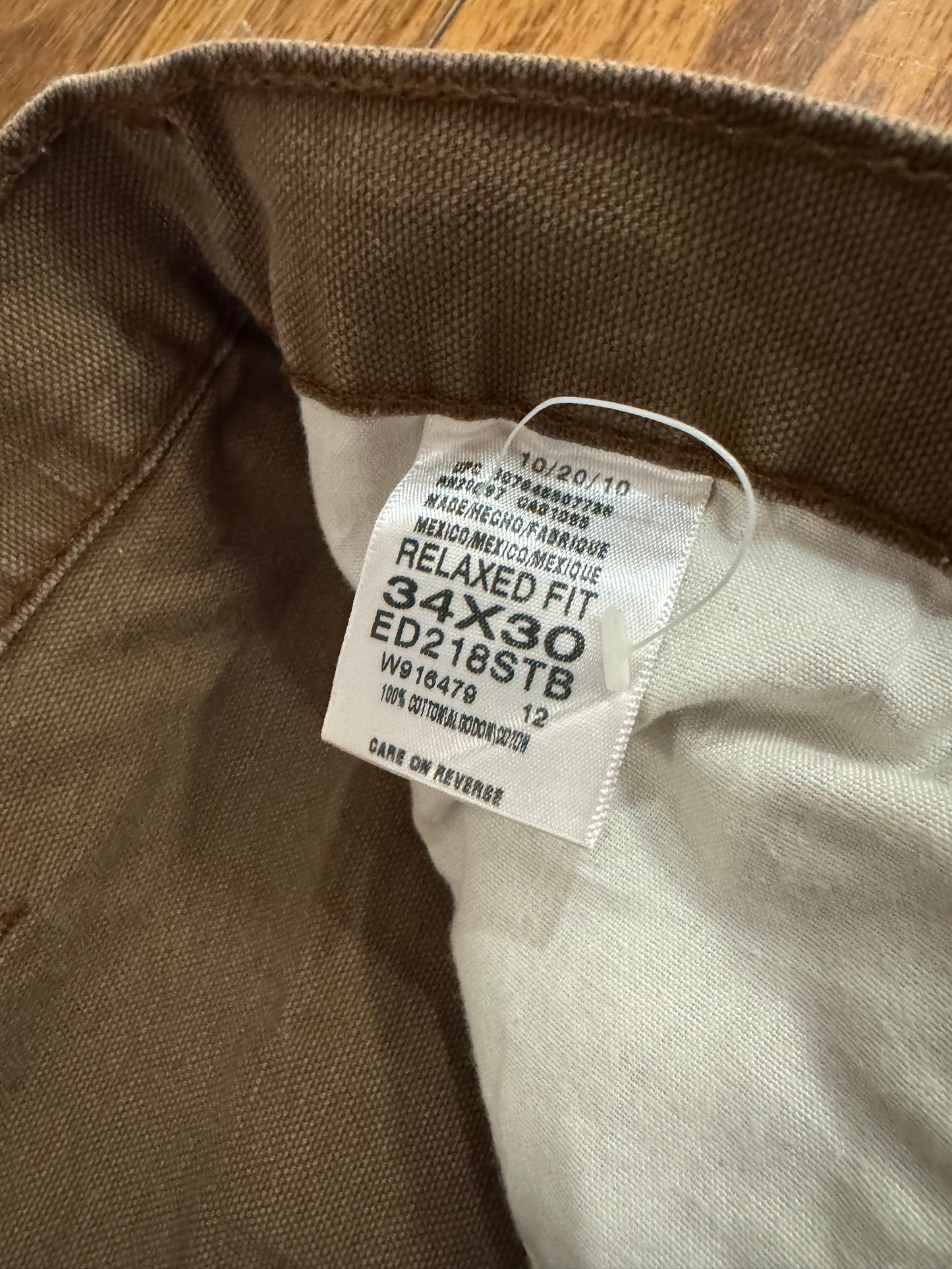 00s Dickies Mocha Black Tab Pants (34 x 30)