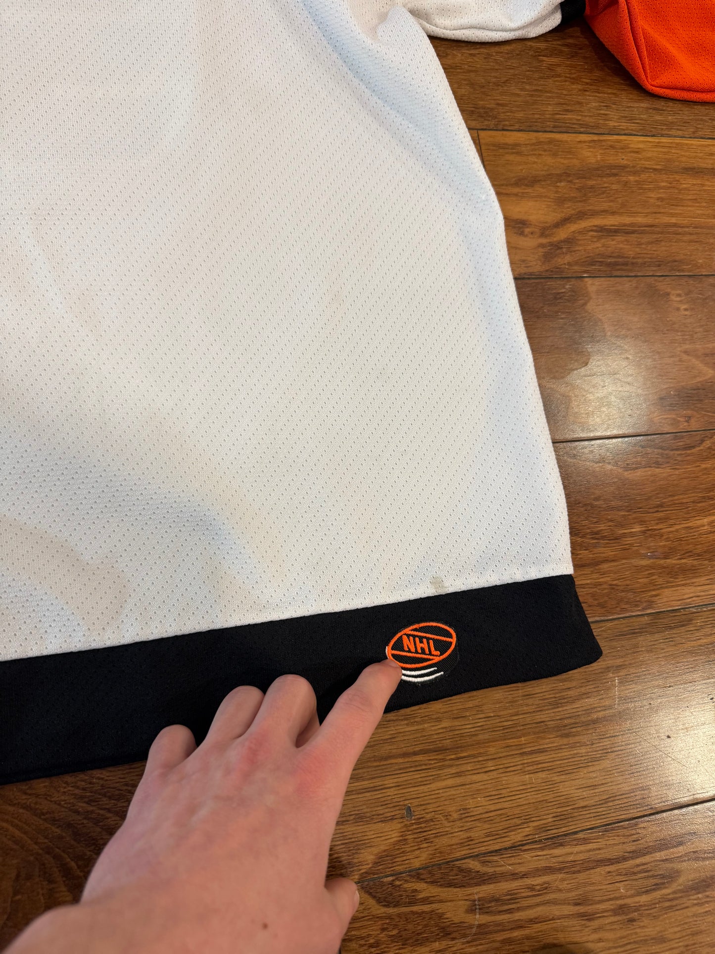 00s Philadelphia Flyers CCM Away Hockey Jersey (M)