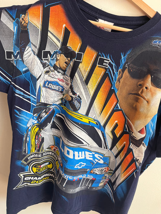 2006 Nascar Jimmie Johnson Lowe's AOP Tee (M)