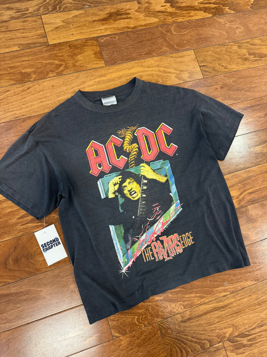 1990 ACDC Razors Edge Brockum Vintage Music Tour Tee (M)