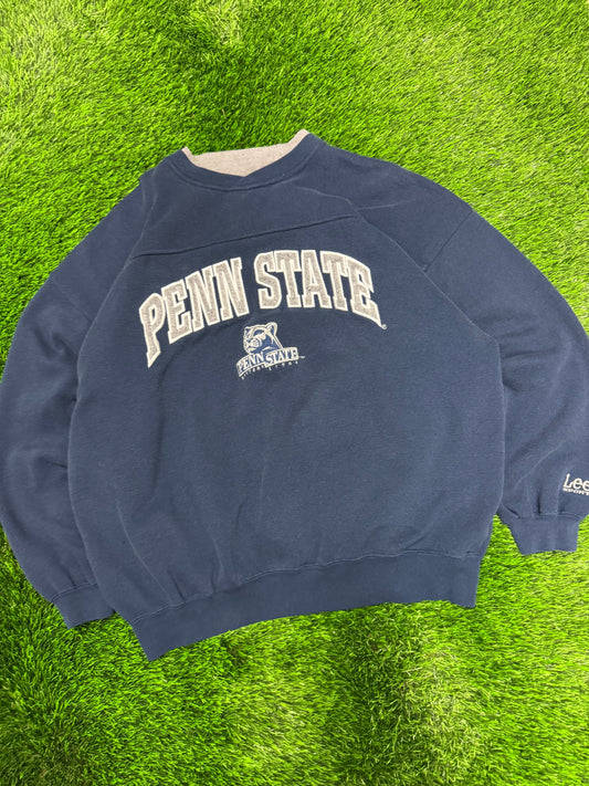 00s University of Penn State Vintage Lee Embroidered Crewneck (XL)
