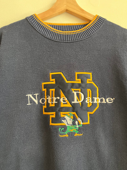 90s Notre Dame Team Edition Vintage Crewneck (XL)