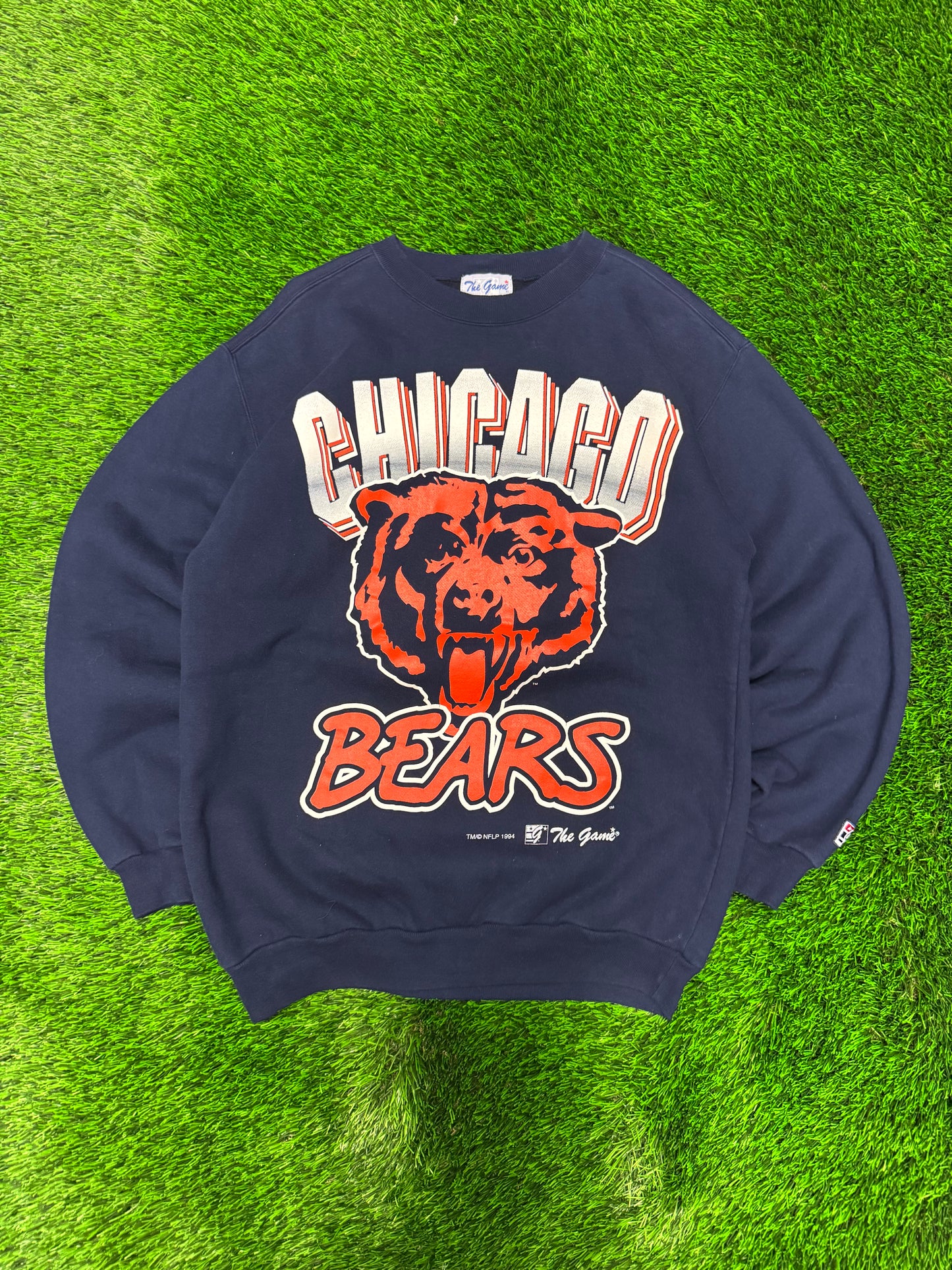 1994 Chicago Bears The Game Mascot Crewneck (M)