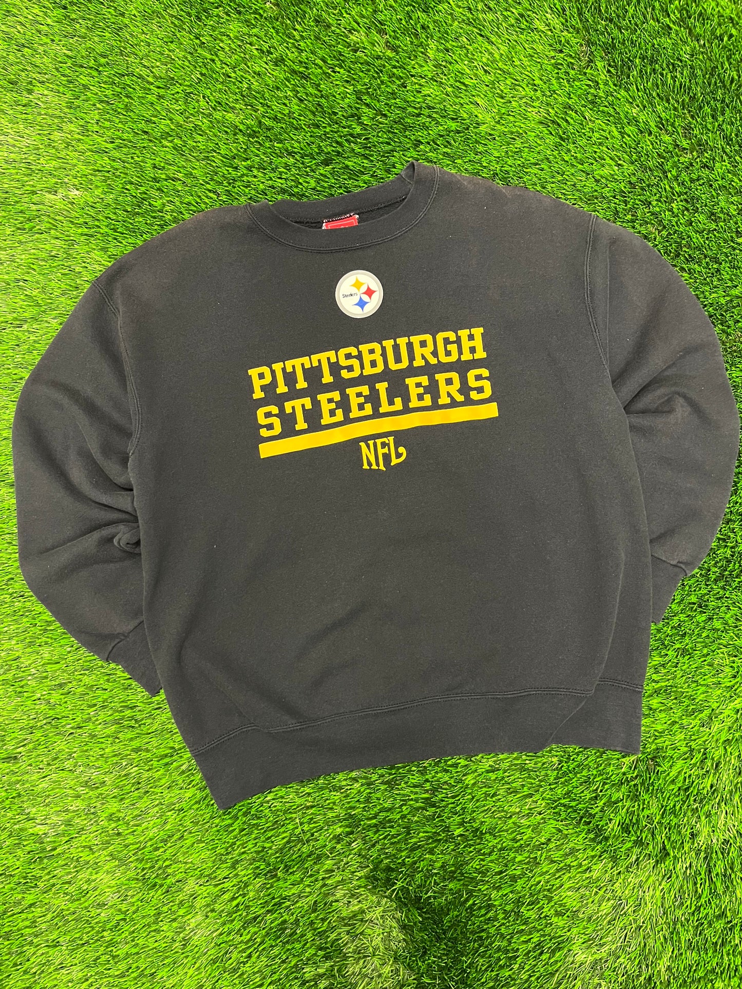 00s Pittsburgh Steelers Essentials Crewneck (XL)