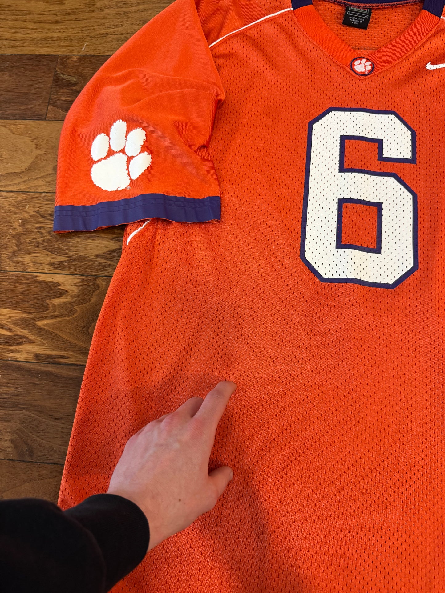 00s Clemson DeAndre Hopkins #6 Nike Jersey (L)