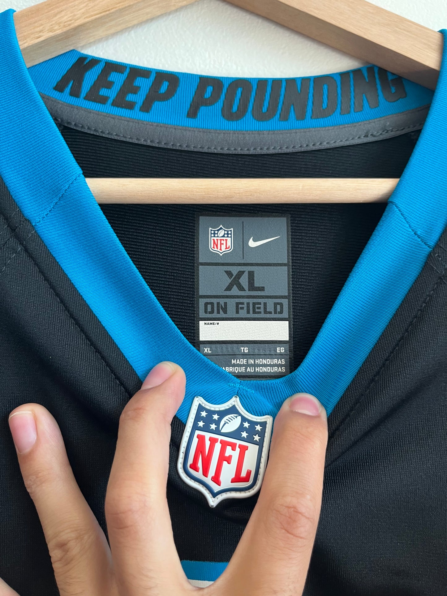 2010s Carolina Panthers Cam Newton Nike Jersey (XL)