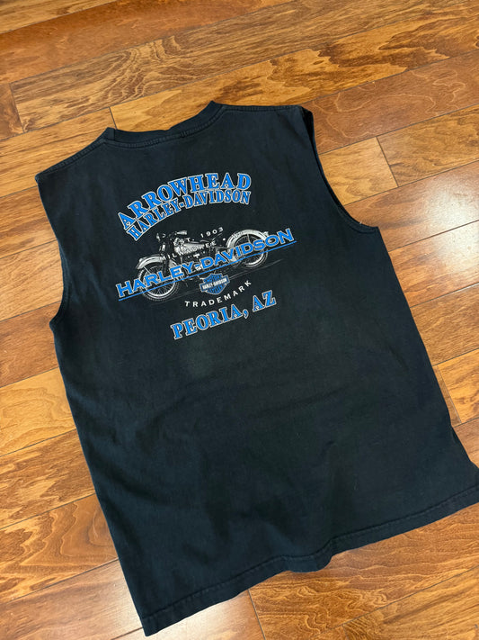 2005 Harley Davidson Peoria, AZ Cut Off Shirt (XL)