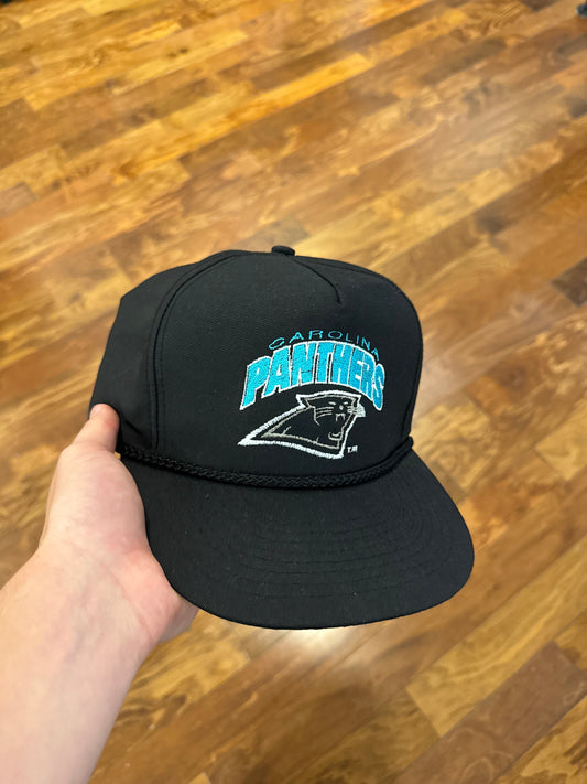 90s Carolina Panthers Spell Out Rope Hat (OS)