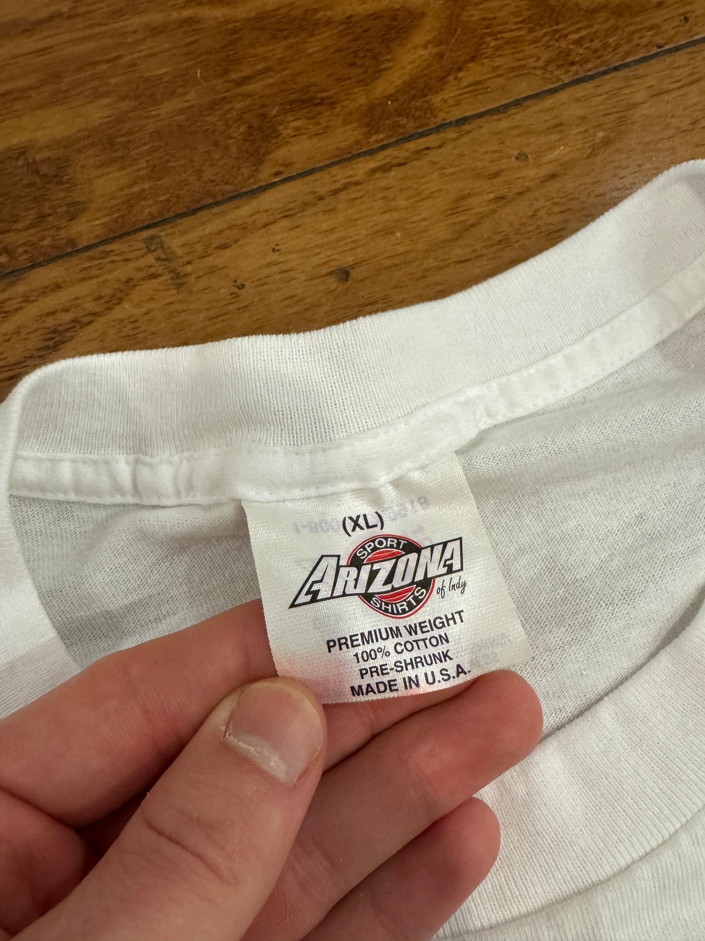 1993 John Andretti Nascar Graphic Cropped Tee (XL)