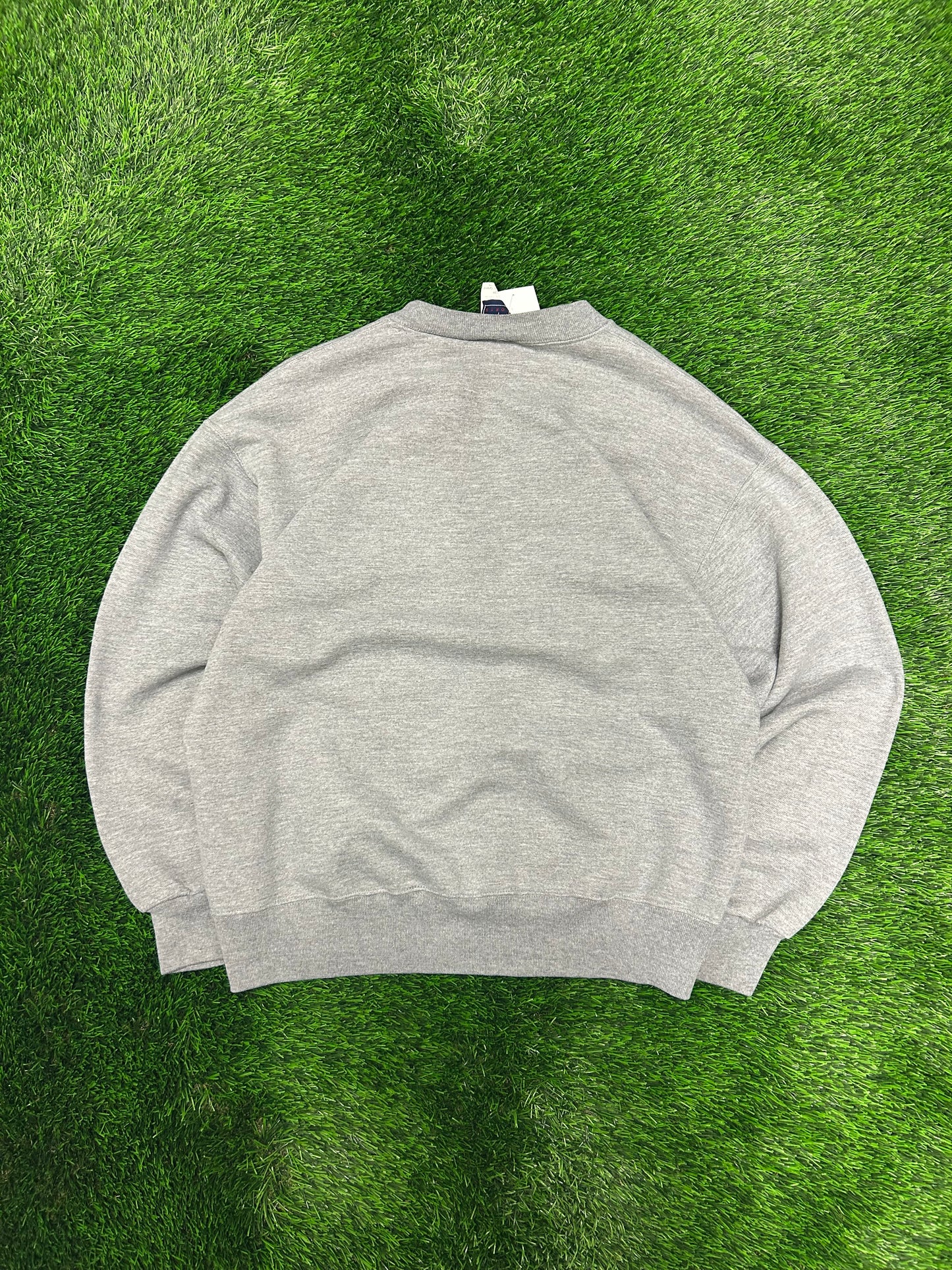 00s Duke University Blue Devils Embroidered Spell Out Crewneck (XL)