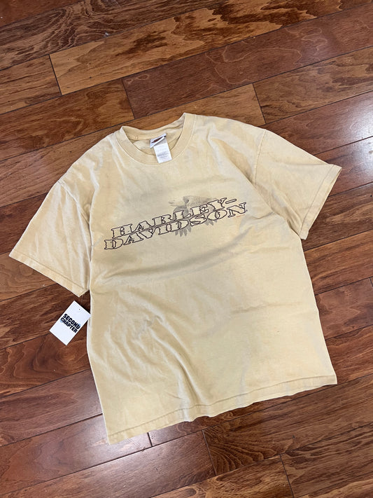 2000 Harley North Shore Yellow Tee (XXL)