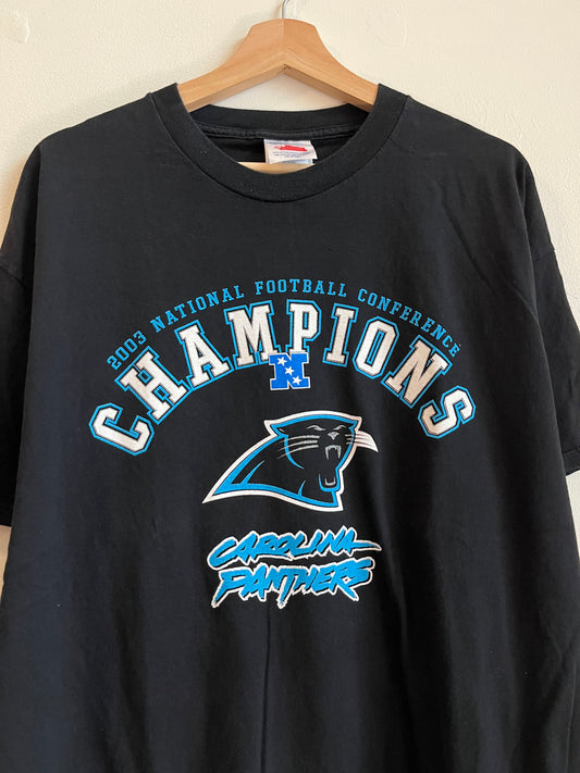 2003 Carolina Panthers Conference Champions Tee (XL)