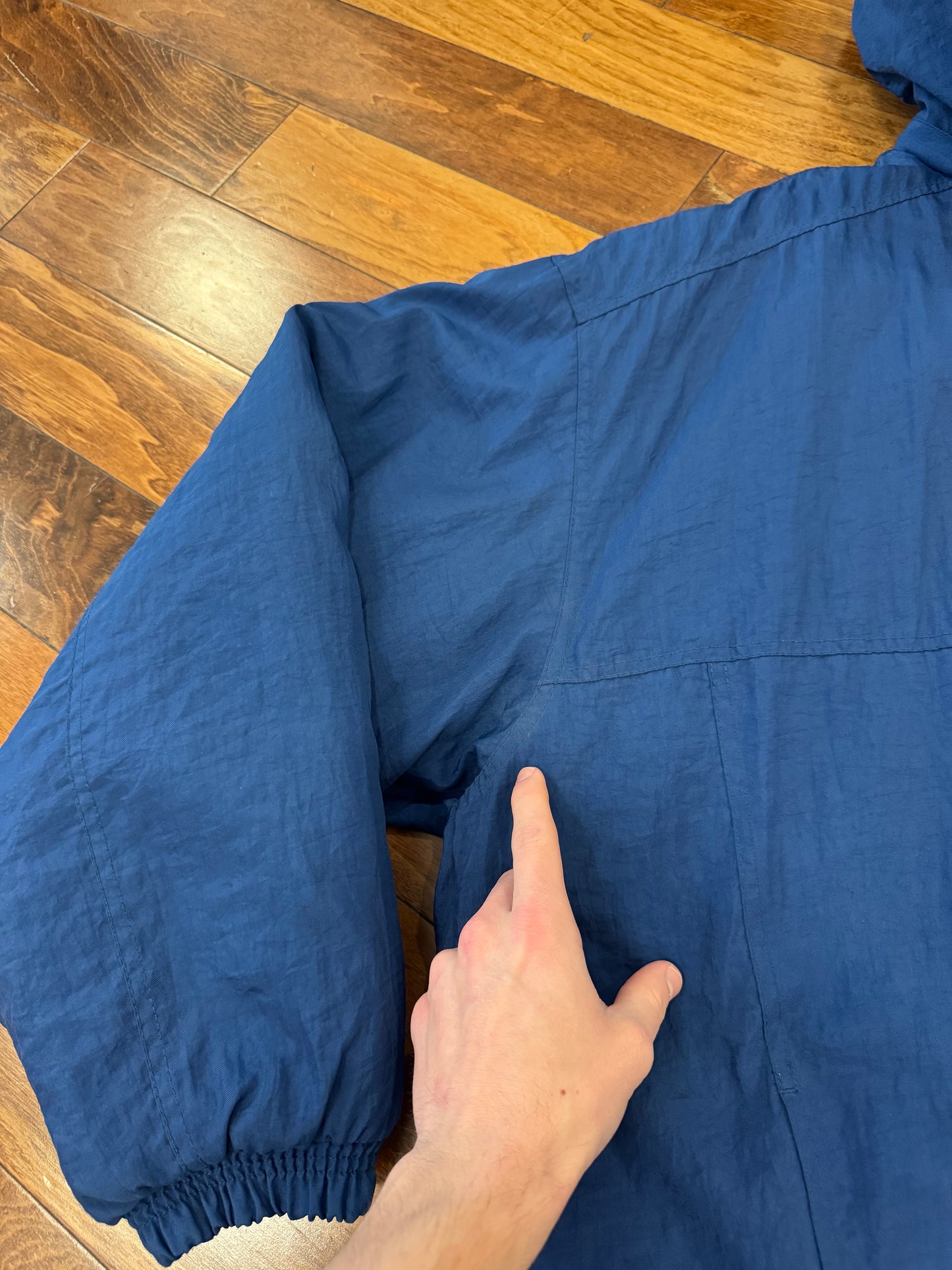 90s Dallas Cowboys Starter Embroidered Vintage Puffer Jacket (XL)