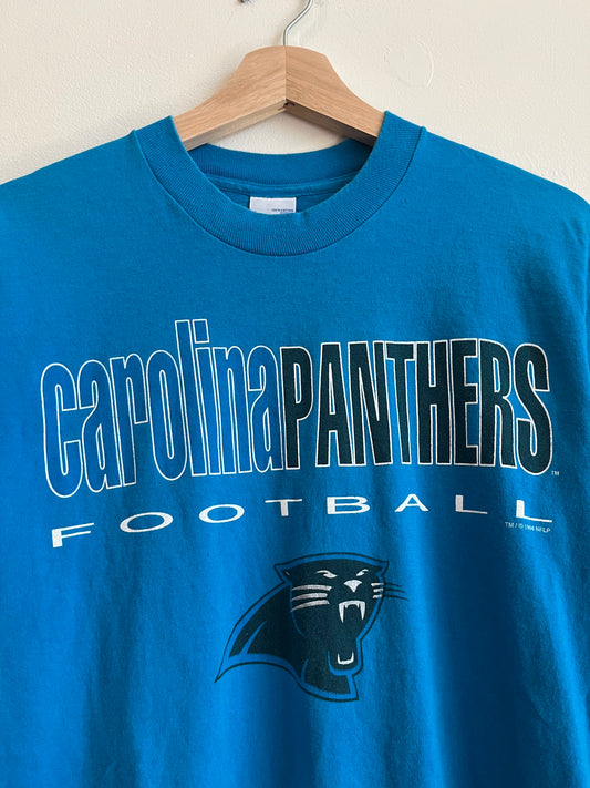 1994 Carolina Panthers Football Blue Salem Tee (M)