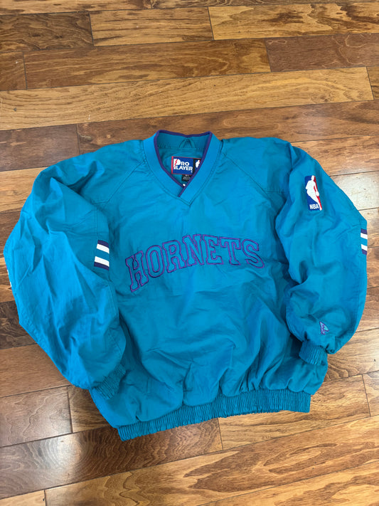 90s Charlotte Hornets Pro Player Windbreaker (L)