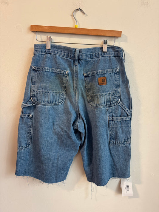 00s Carhartt Faded Carpenter Shorts (28)