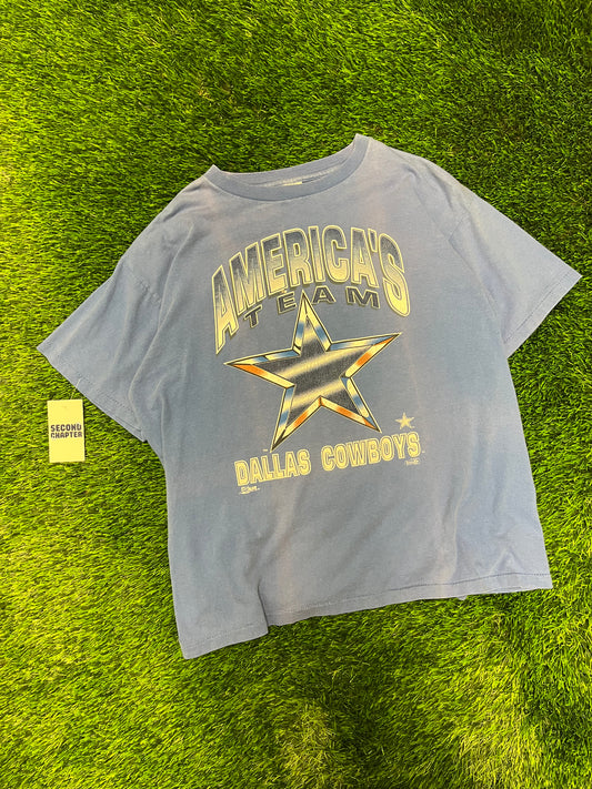 90s Dallas Cowboys America's Team Salem Tee (XL)