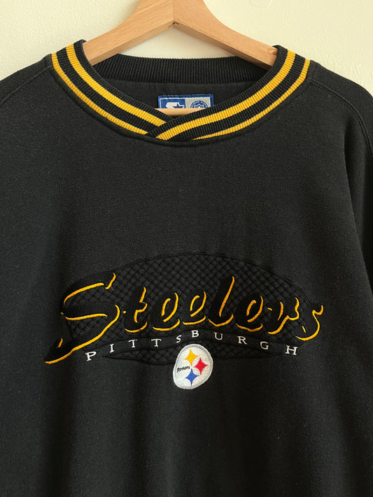 1990s Pittsburgh Steelers Starter Embroidered Crewneck (XL)