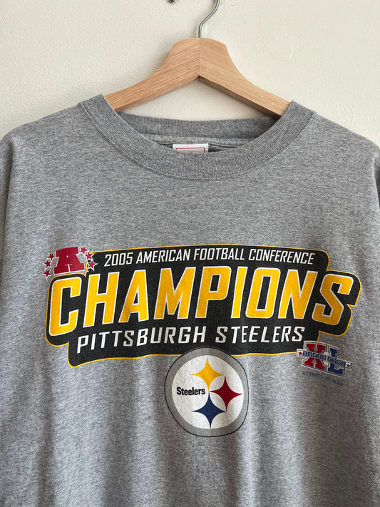 2005 Pittsburgh Steelers AFC Tee (XL)