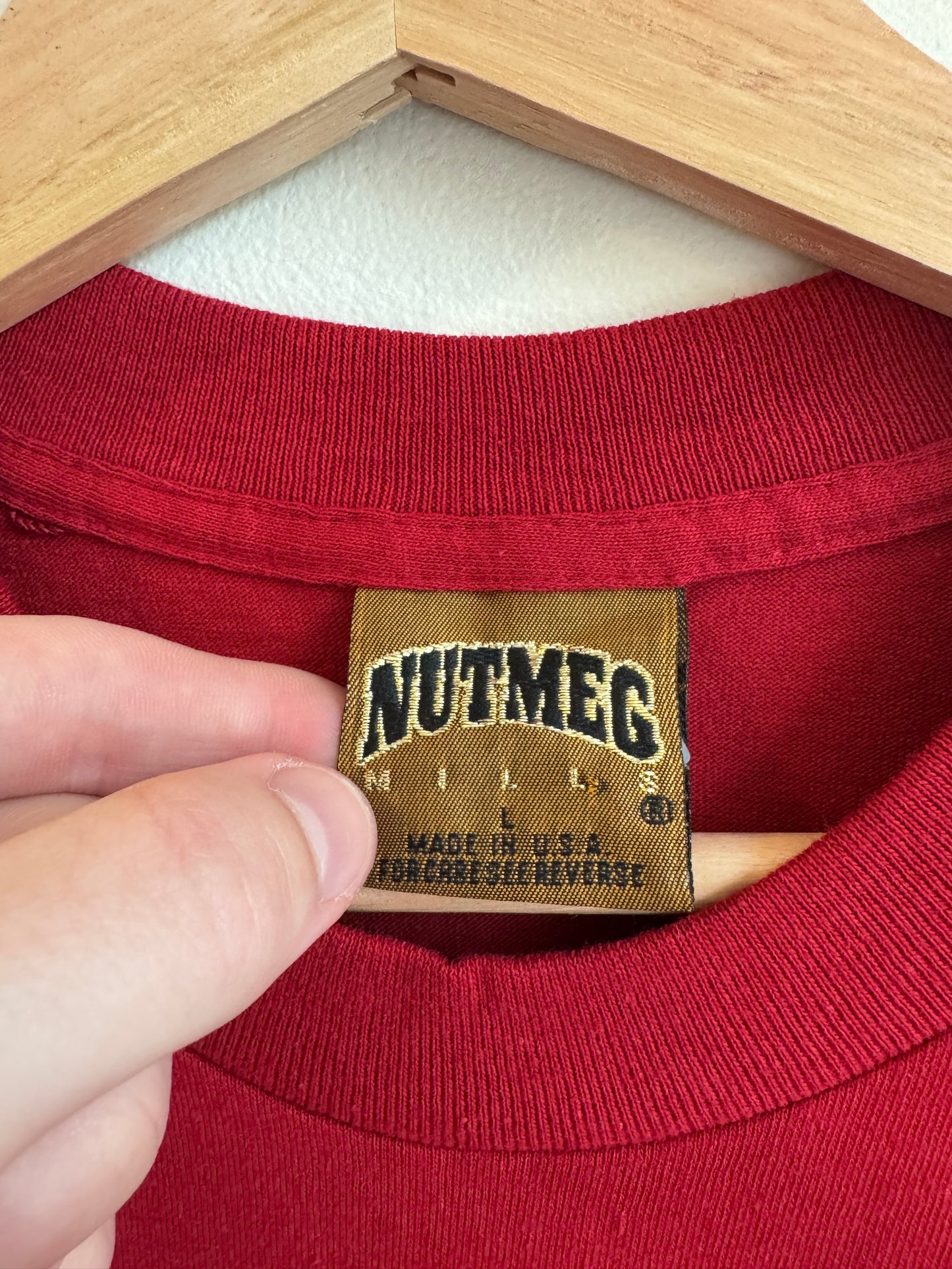 1990s Washington Redskins Nutmeg Mills NFL Tee (L)