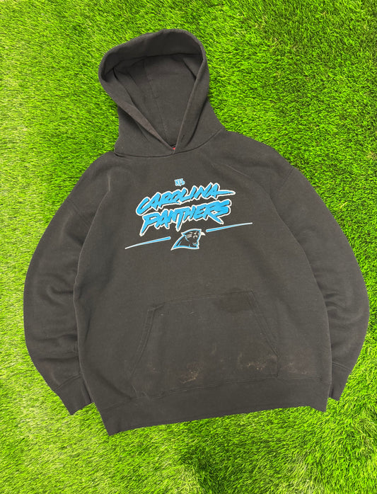 00s Carolina Panthers NFL Stained Hoodie (L)