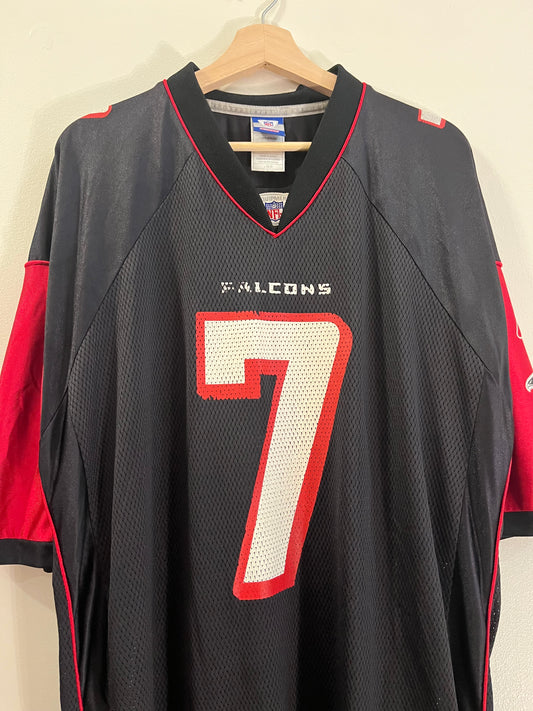 00s Atlanta Falcons Black Mike Vick NFLJersey (L)