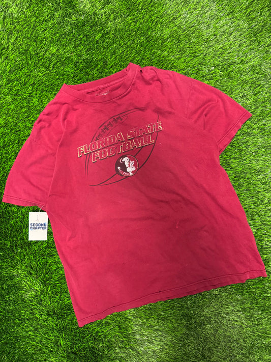 00s Florida State University (FSU) Distressed Vintage Tee (M)