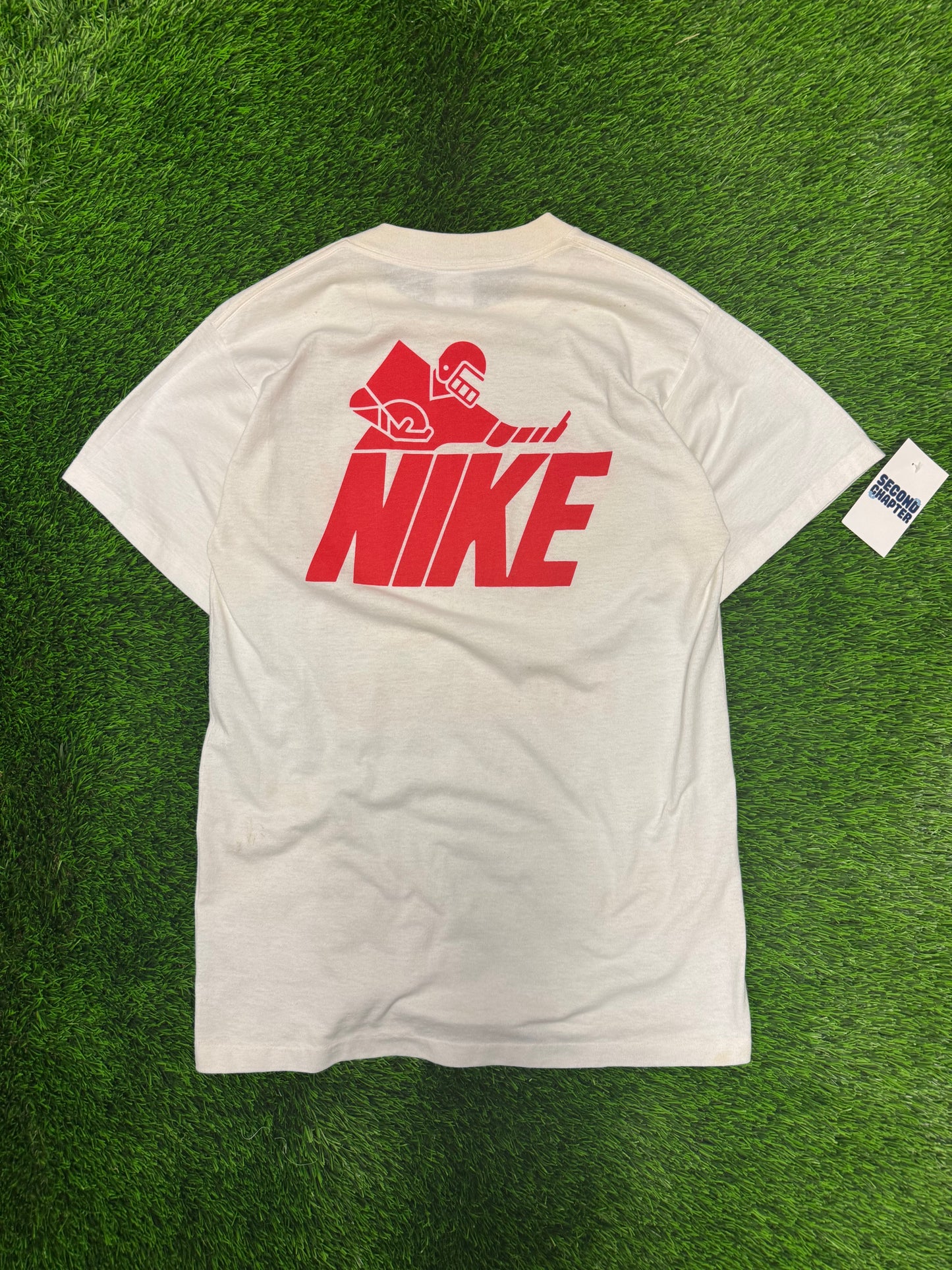 90s NC State College Football Camp Vintage Nike Tee (M)