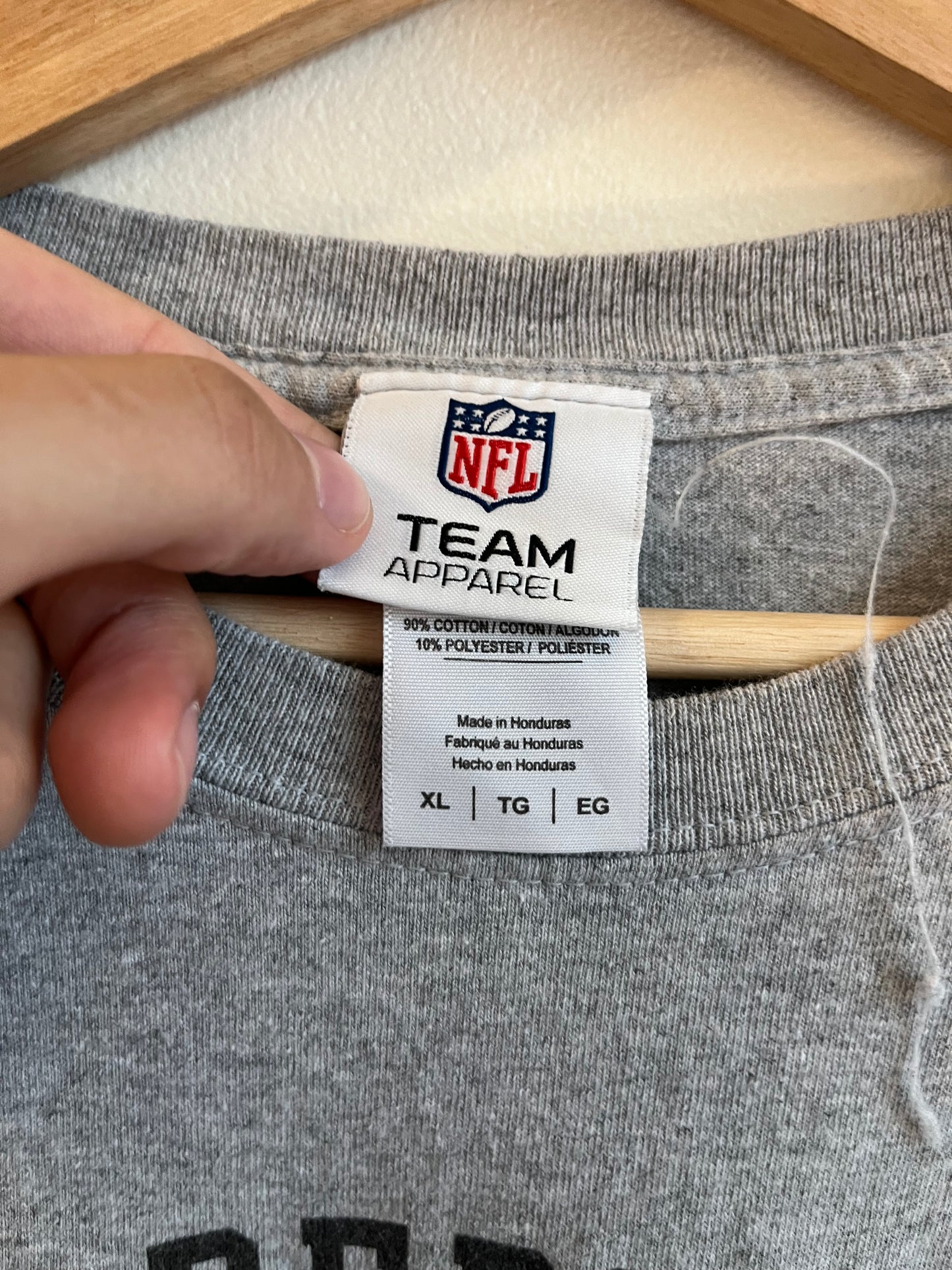 2010s Property of Carolina Panthers Long Sleeve Shirt (XL)