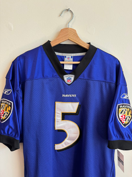 00s Baltimore Ravens Joe Flacco Stitched Jersey (L)