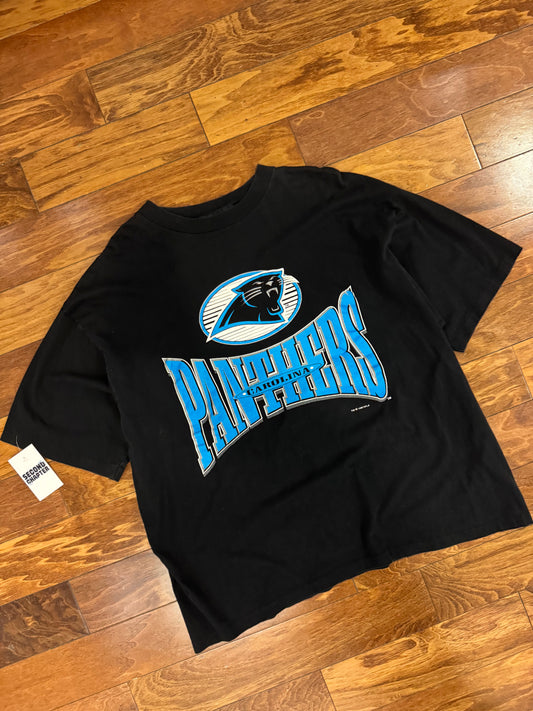 1996 Carolina Panthers Logo 7 Tee (XXXL)
