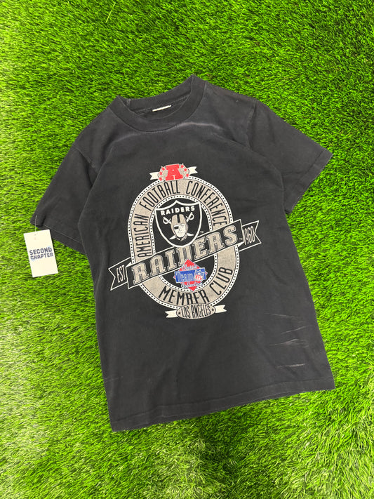 90s Oakland Raiders Graphic Tee (S)