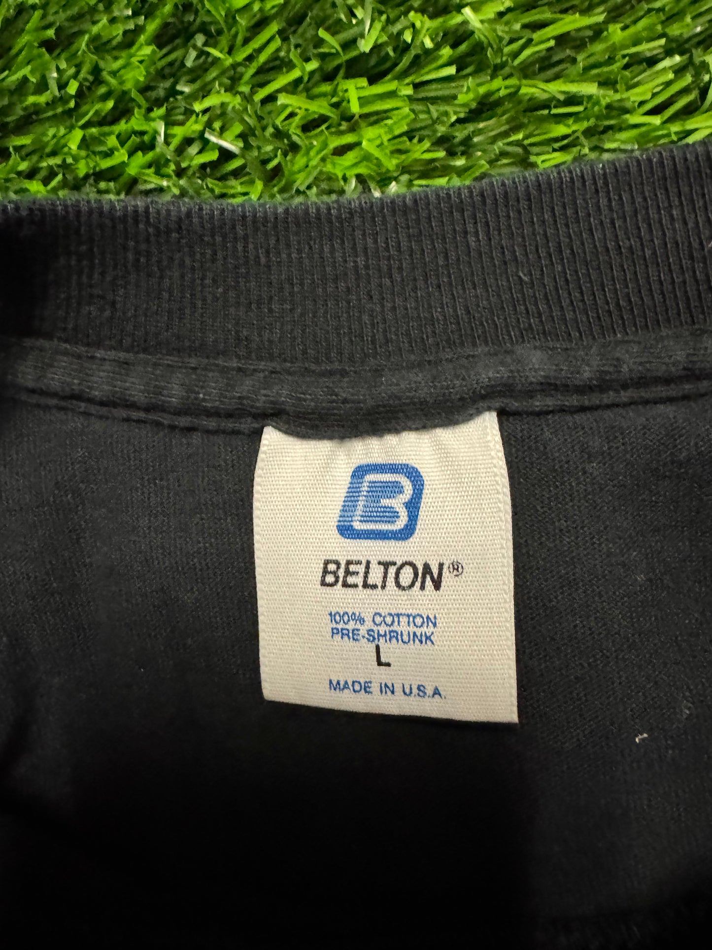 1993 Carolina Panthers Spell Out Vintage Tee (L)