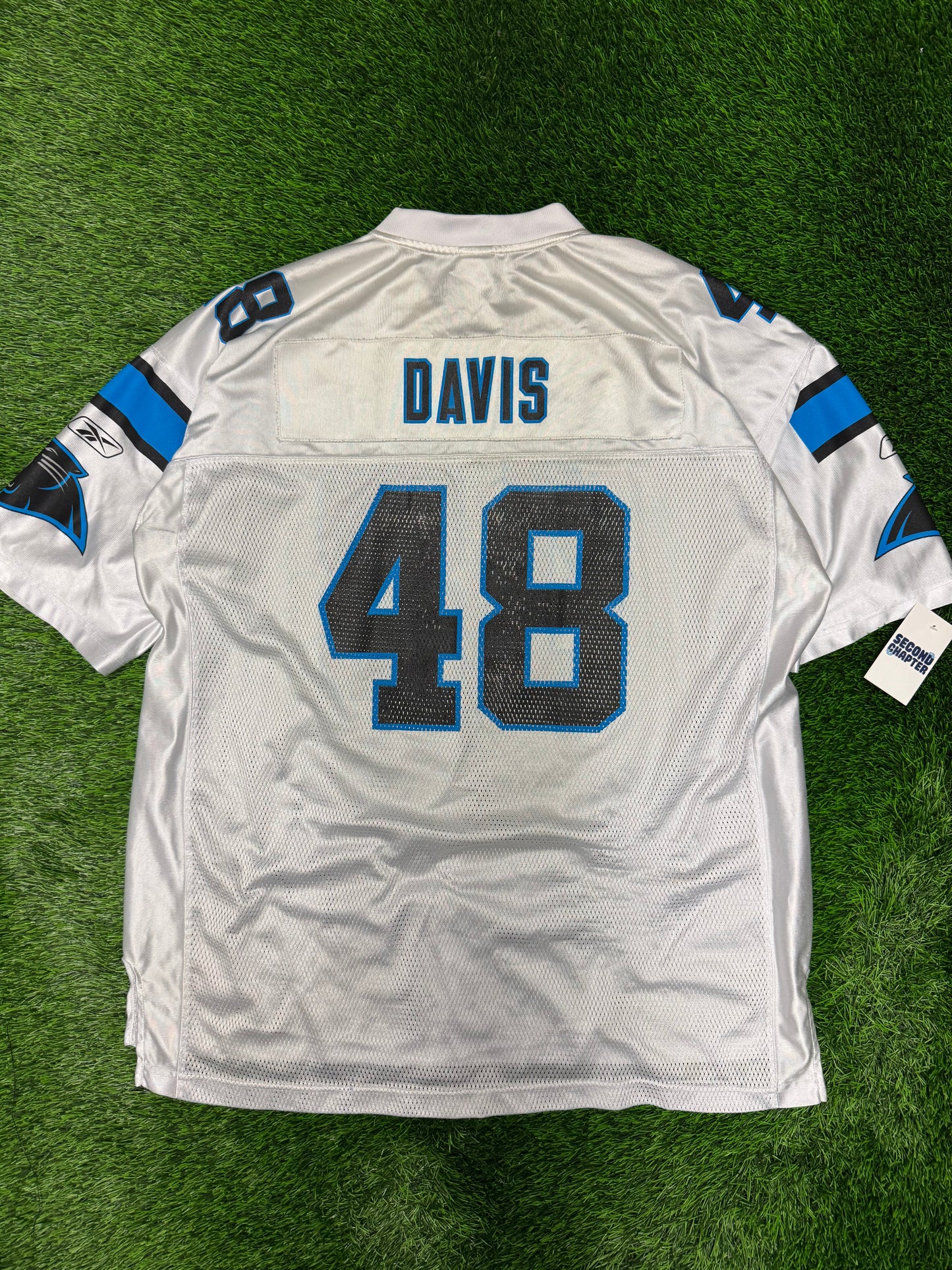 Carolina Panthers Stephen Davis #48 Reebok Jersey (XXL)