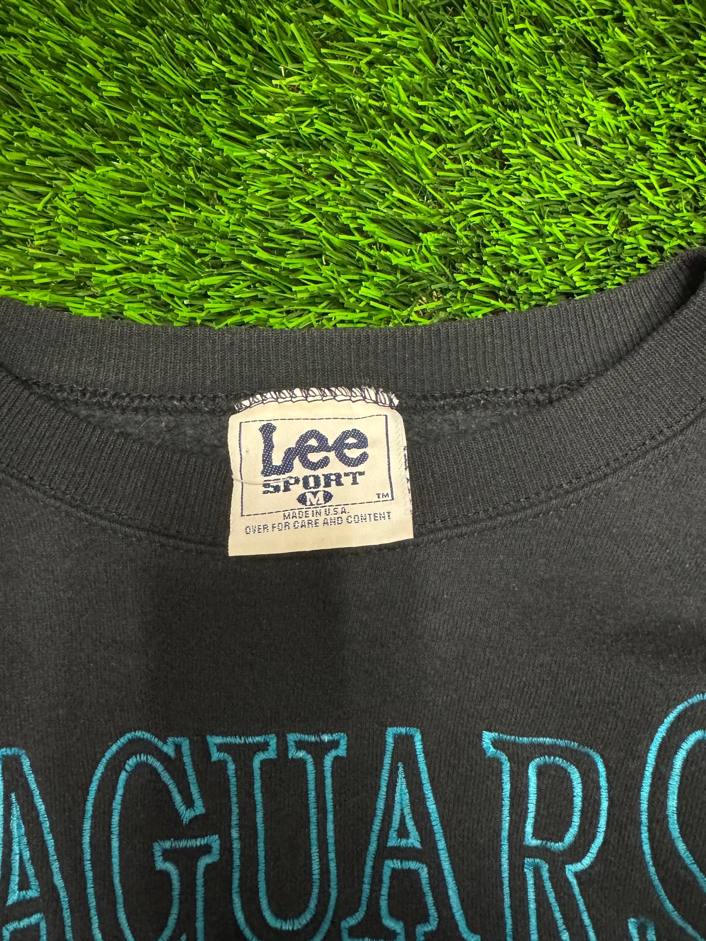 90s Jacksonville Jaguars Lee Embroidered Crewneck (M)