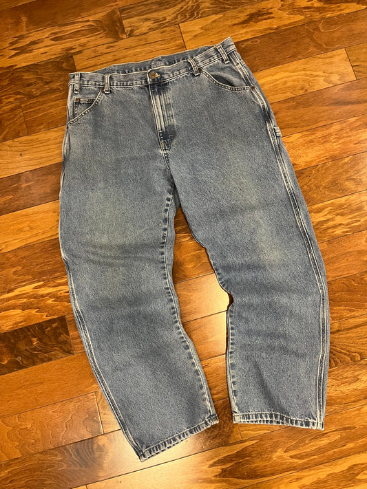 Dickies Red Tab Carpenter Blue Jeans (38 x 32)