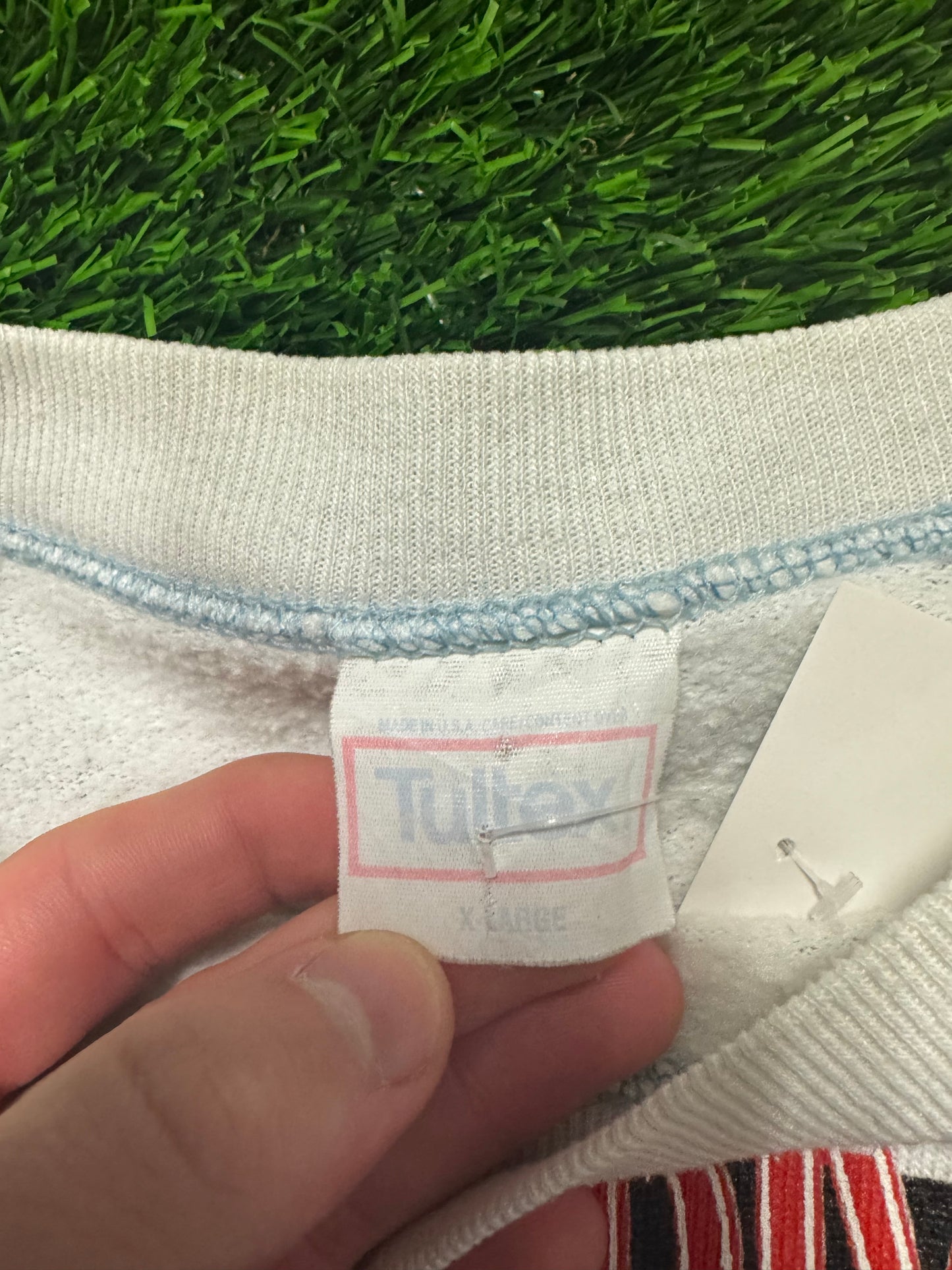 1991 Houston Oilers (Titans) Vintage AFC Champions Crewneck (XL)