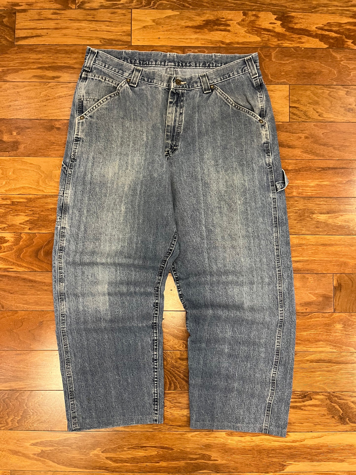 00s Lee Dungarees Carpenter Baggy Jeans (38 x 30)