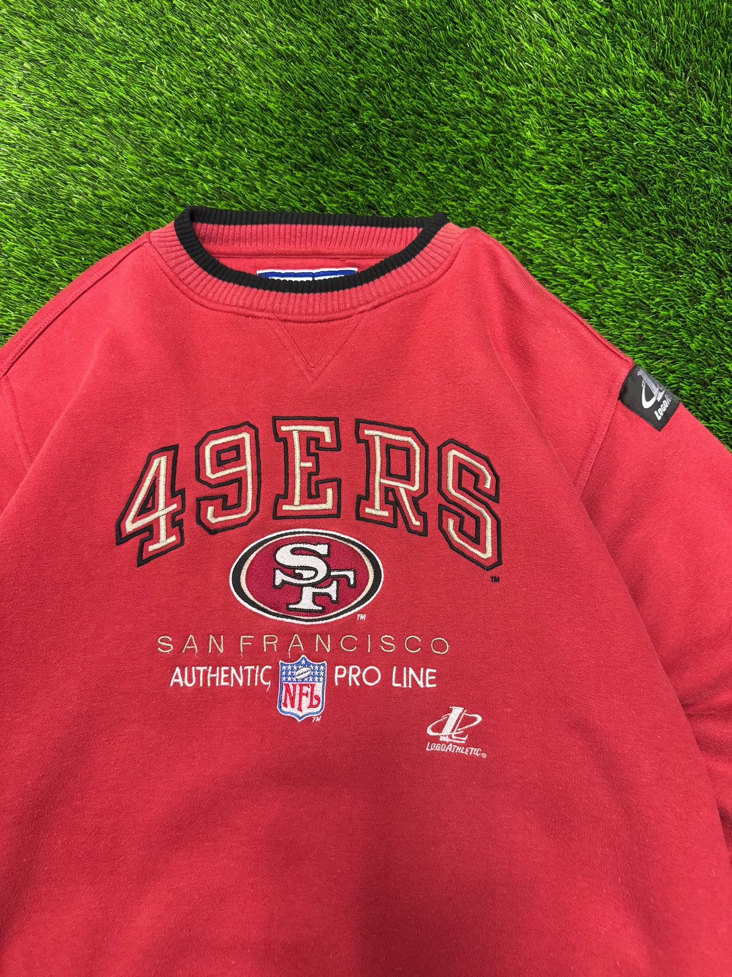90s San Francisco 49ers Pro Line Maroon Crewneck (XL)