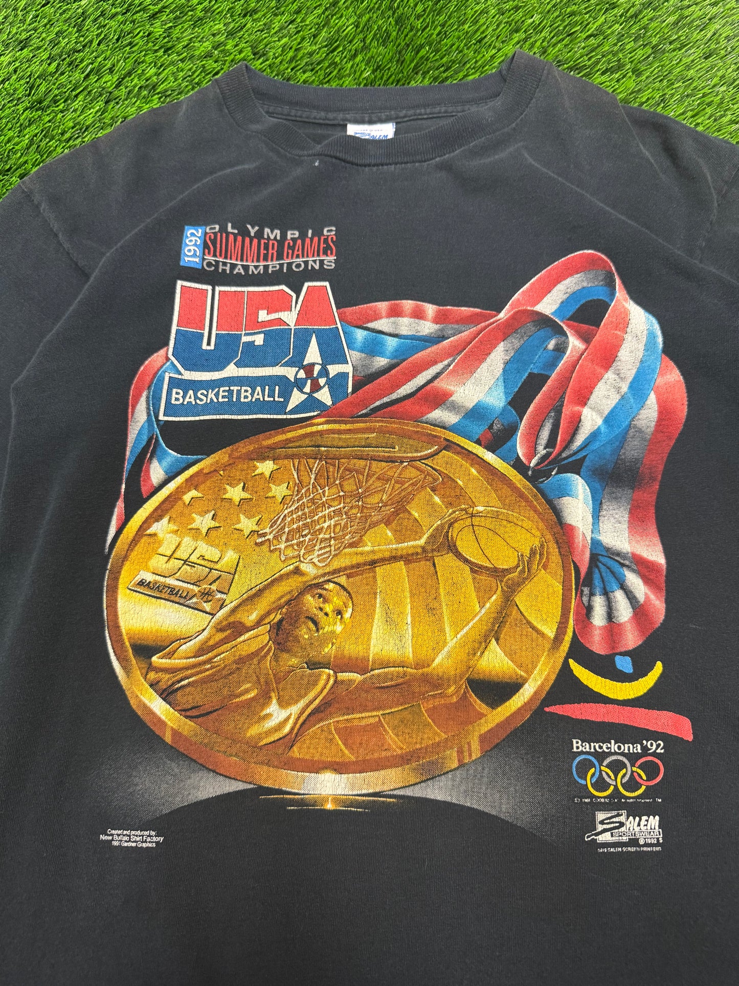 1992 USA Basketball Barcelona Olympics Vintage Tee (L)