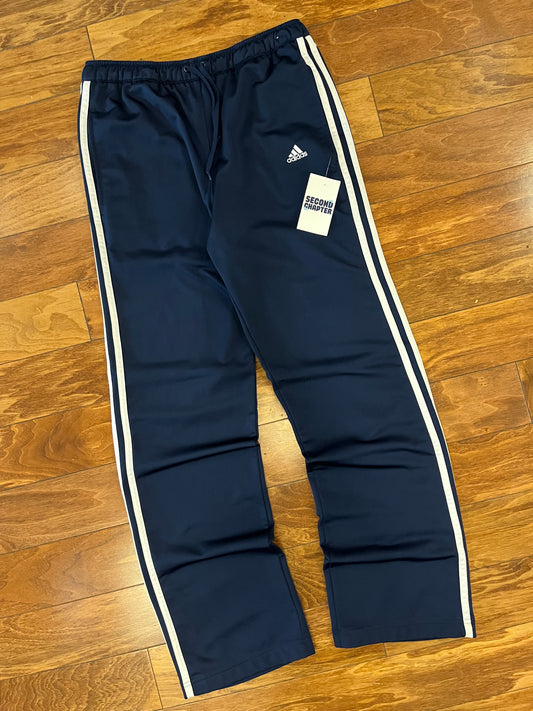 2007 Adidas Women's Baggy Navy Track Pants (M)