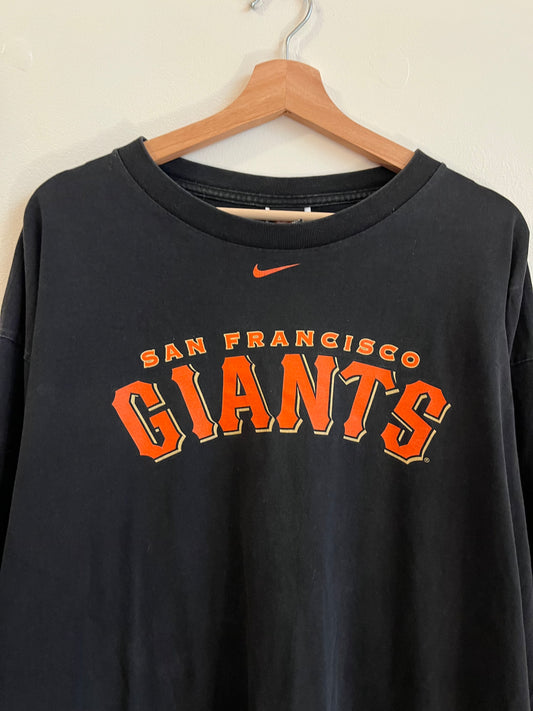 00s San Francisco Giants Nike MLB Long Sleeve Shirt (XL)