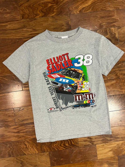 2006 Nascar M&Ms Elliott Sanders Tee (Youth L)
