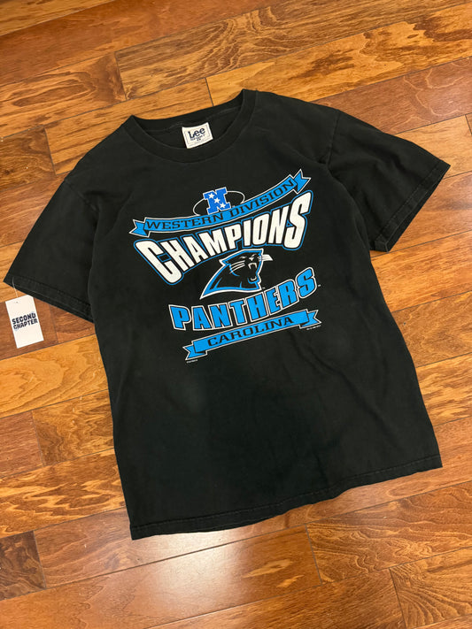 1996 Panthers NFC Western Division Champions Tee (L)