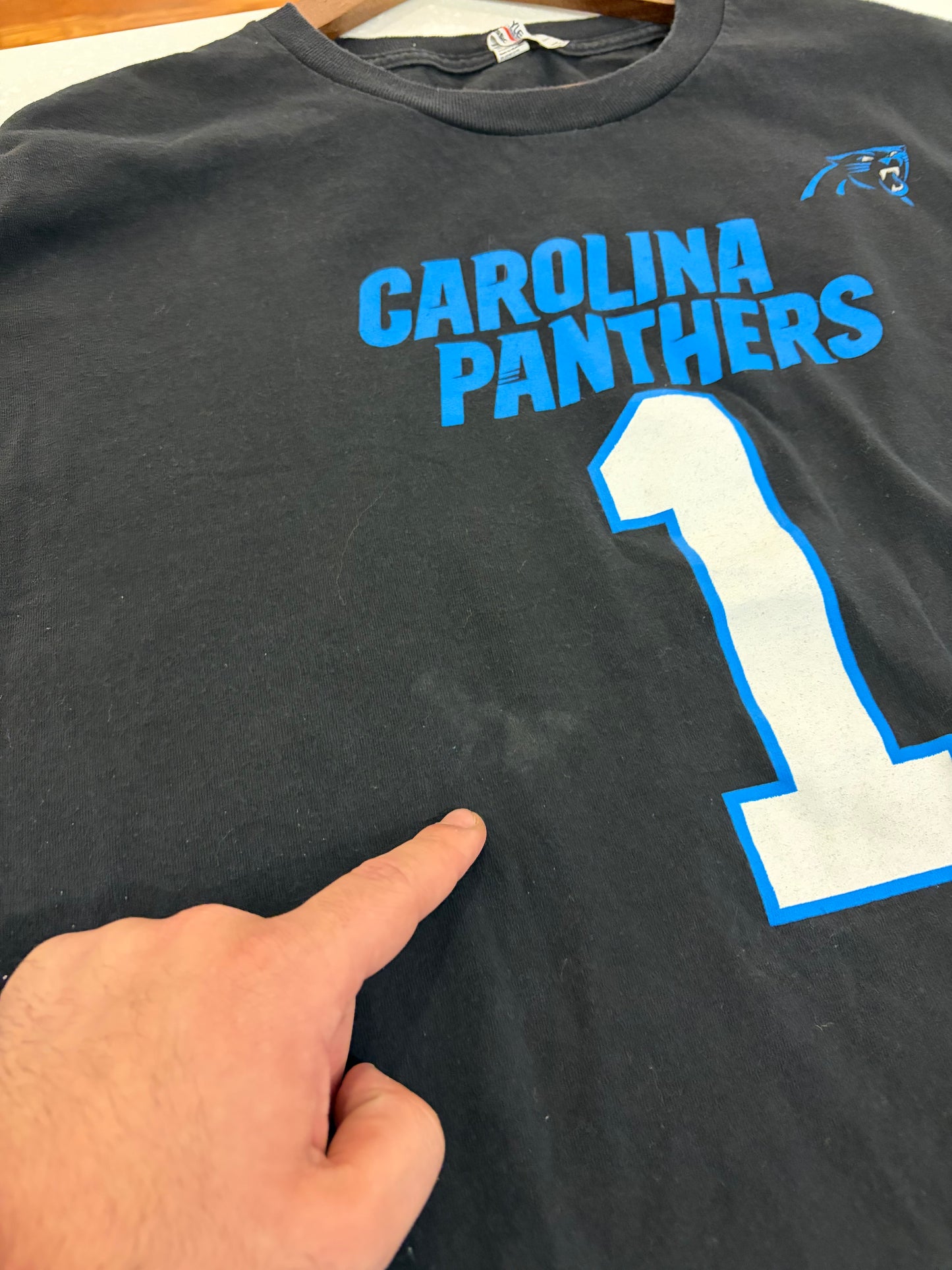 00s Carolina Panthers Cam Newton Jersey Shirt (XXL)